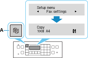 slika: pritisnite gumb Kopiranje